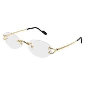 Cartier CT0621o Eyeglasses Gold Metal